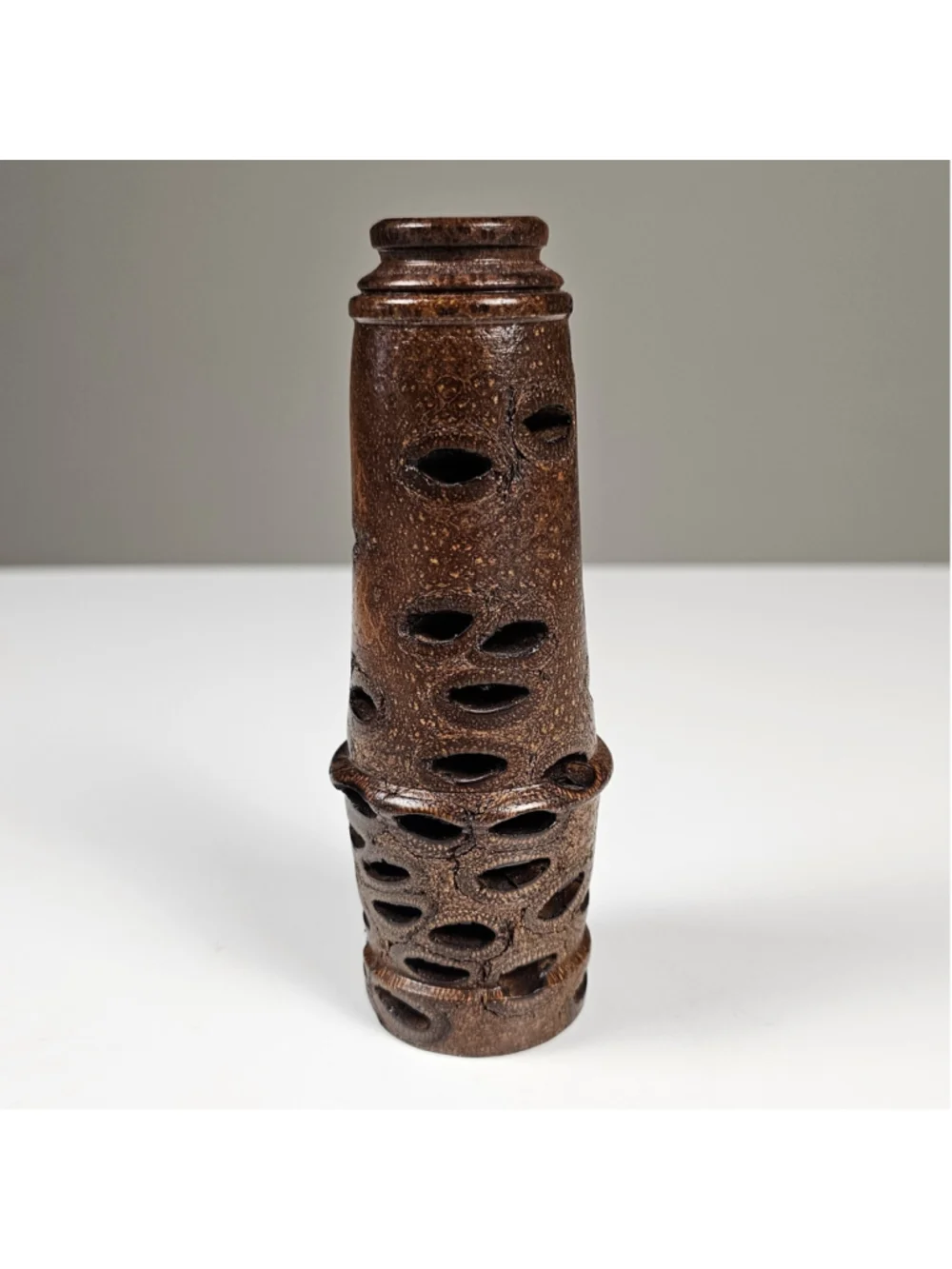 Hand Turned Banksia Pod Wood Vase 5.25